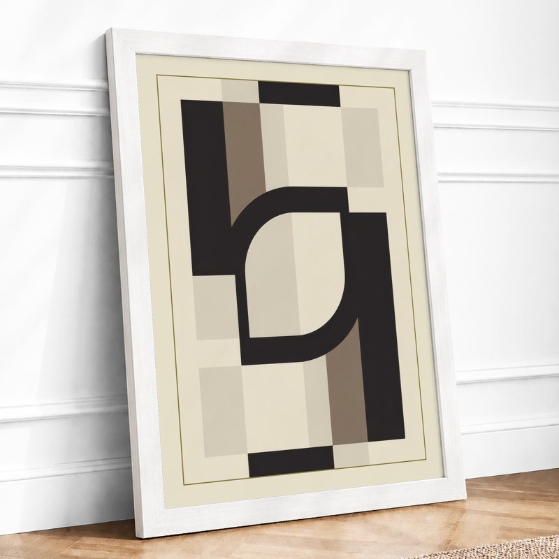 Form And Void Minimalist - Print, A3 - 42.0 x 29.7 cm, White