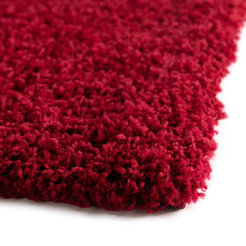Tapis rouge cerise Renesha, Rectangle 6 pi x 9 pi