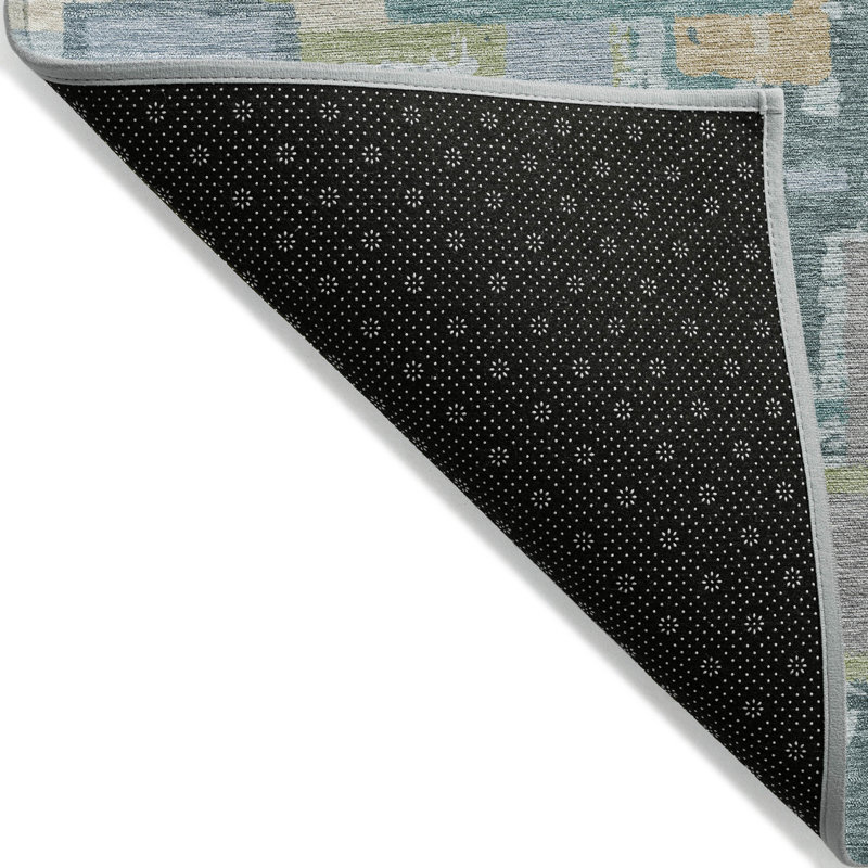 Machine Washable Indoor/Outdoor Boruta ACN2246 Geometric Rug, Rectangle 2'6" x 3'10"