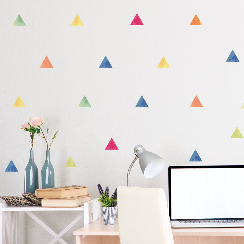 Abstract Non-Wall Damaging Wall Decal