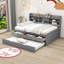 Lit plateforme en bois avec 3 tiroirs Ephinne-361747496-361747497