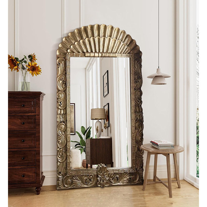 Miroir pleine grandeur de luxe français, H 70,87 po x l 31,5 po