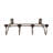 Anzlie Metal Over-the-Door 4 - Hook Wall Mounted Coat Rack-22320553