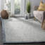 Tapis bleu / beige en laine touffeté à la main Canales-1964088922