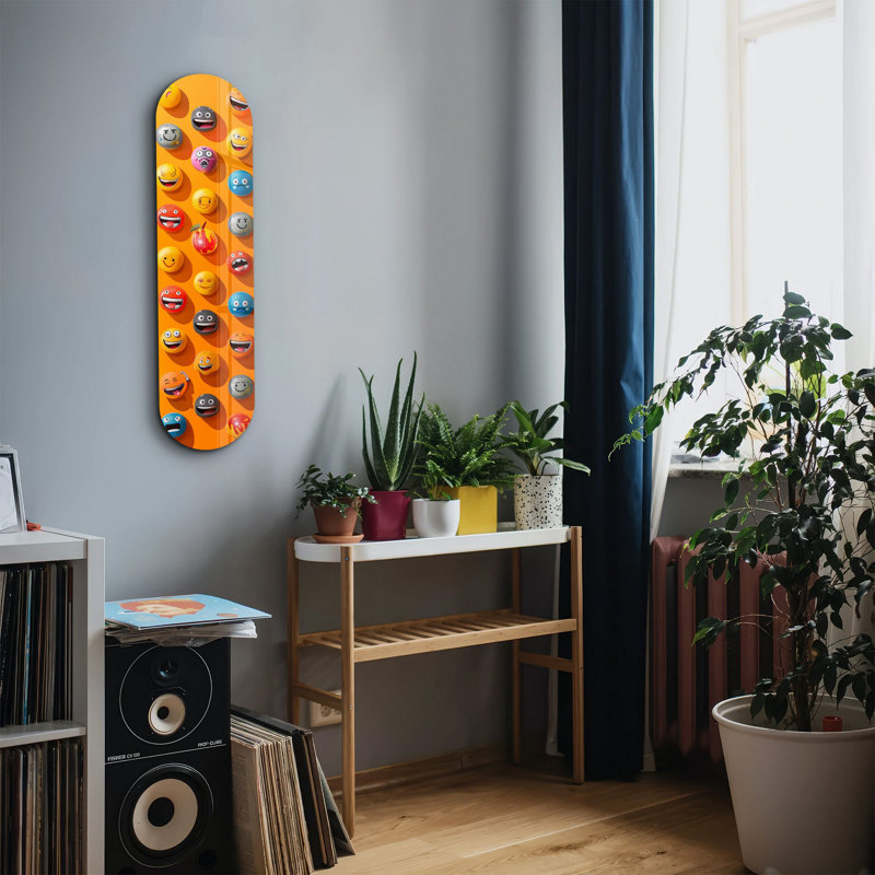 Peinture décorative en verre trempé