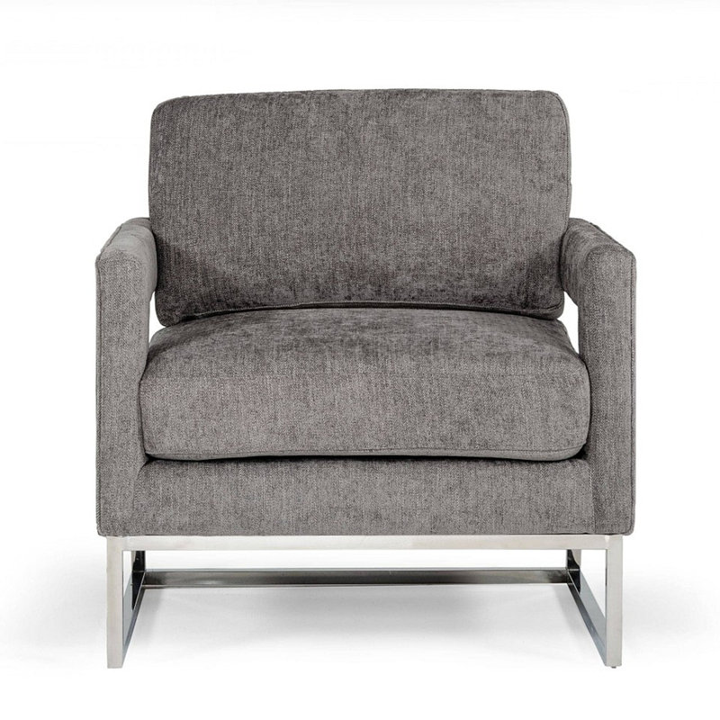 Fauteuil en velours 30,09 po Charessa