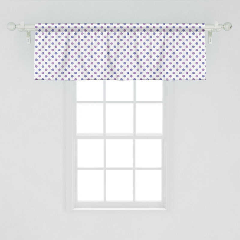 Cantonnière mauve Ambesonne, L 54 po x L 18 po