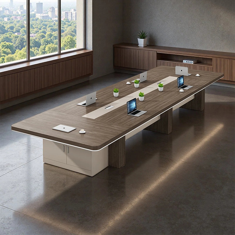 Table de conférence simple et tendance, H 29,52 po x L 157,48 po x l 59,05 po