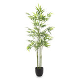 130cm Faux Bamboo Tree in Earthenware Pot
