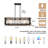 Waynetta 5 - Light Stainless Steel Pendant