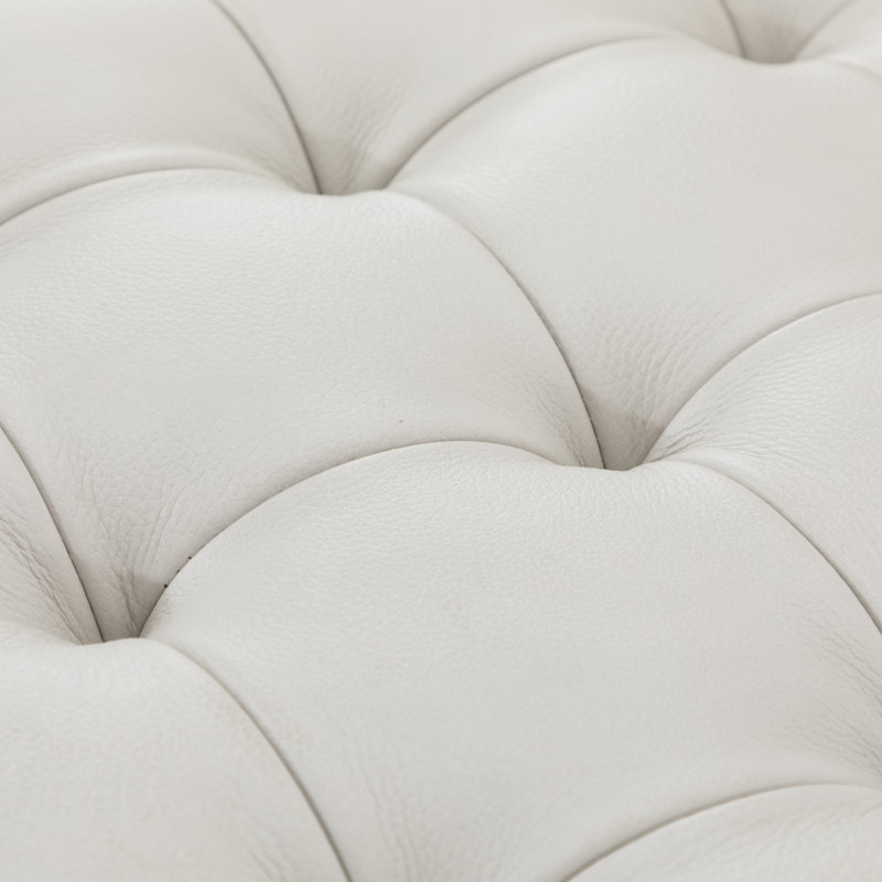 Repose-pieds Owen, Blanc
