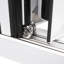 Porte pliante en aluminium noir à 5 panneaux de 144 po x 96 po KaMic Elite-Fold-109051305-109051315-109051317