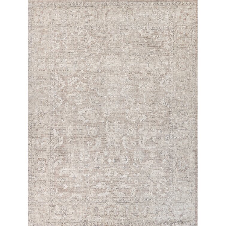 Exquisite Rugs Tuscany Hand Loomed Oriental Area Rug in Tan & Reviews ...
