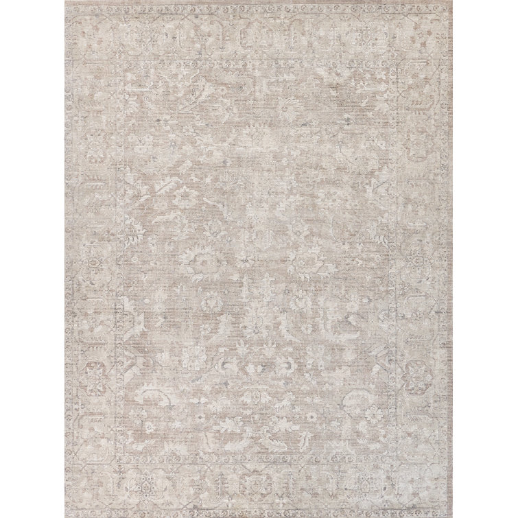 Tuscany Oriental Area Rug in Tan
