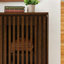 Mid Century Modern Fluted 39" Accent Cabinet, Buffet Cabinet With Storage-322965520