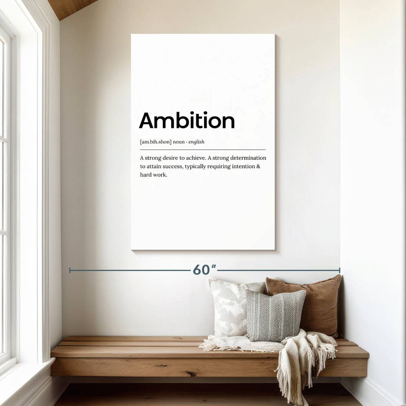 Ambition Definition Light, 48" H x 32" W