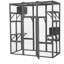 Très grande cage à chat - Gris