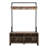 Hall Tree 47.24'' Wide with Bench and Shoe Storage