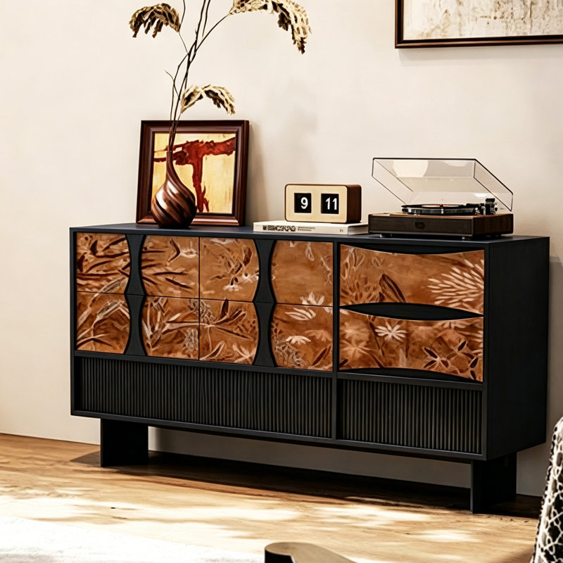 Buffet de style moderne rétro simple