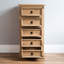 Doe Solid Wood 48 cm W Chest of 5 Drawers