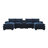 5-Piece Upholstered U-Shaped Sectional-1067949261