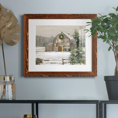 " Winter Barn "