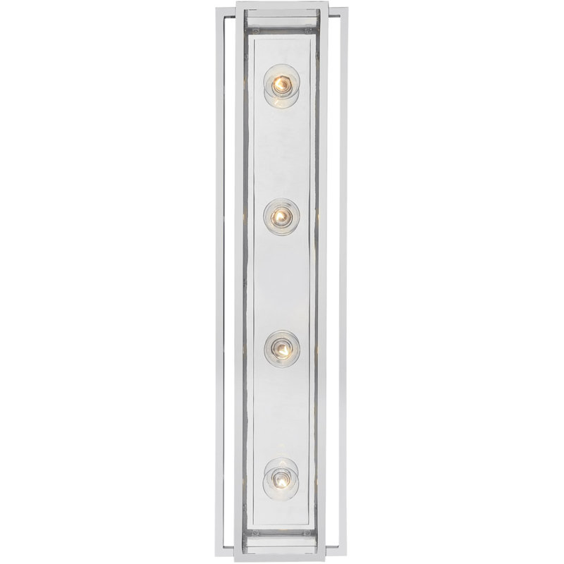 Ian K. Fowler Halle 30" Vanity Light, Sliver