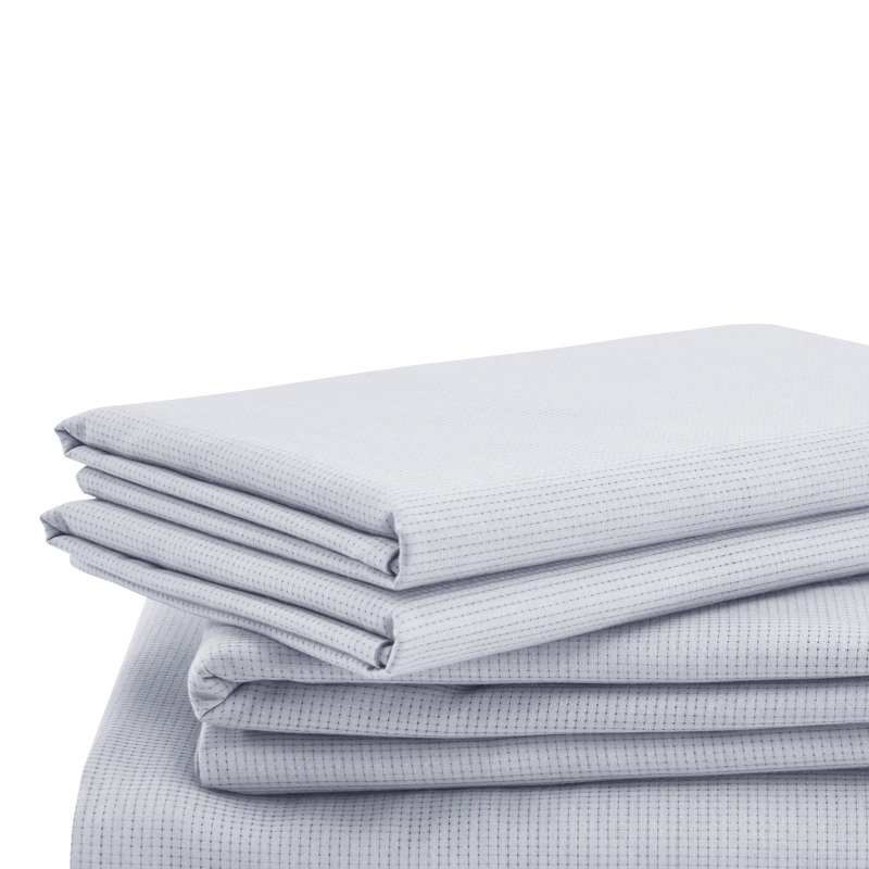 Tempur-ProAir Sheet Set, Split King Sheet Set/2 Fitted Sheets/2 King Pillow, White