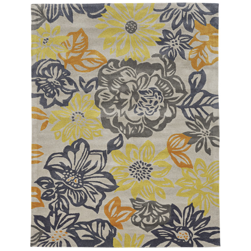 Marisela Floral Indoor Rug, Rectangle 1'10" x 2'10"