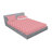 Microfiber Gingham Sheet Set-1848292697-1792637924