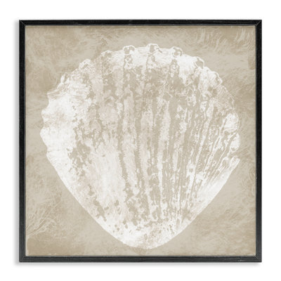 Coquillage rustique vieilli, estampe numérique par Carol Robinson
