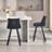 Velvet Upholstered Barstools set of 2-1937479432