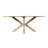 Smooth Oak Mango Wood Dining Table