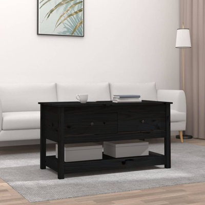 Kolk Solid Wood Solid Coffee Table with Storage