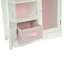 Teamson Kids Princess Toy Closet Double Door Shaker Dresser with Hangers for 18" Dolls-31675000
