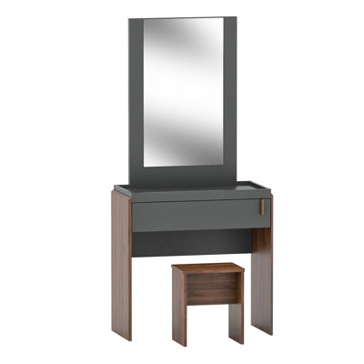 Burghard Dressing Table with Mirror