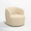 Maya Swivel Chair In Boucle-199708900