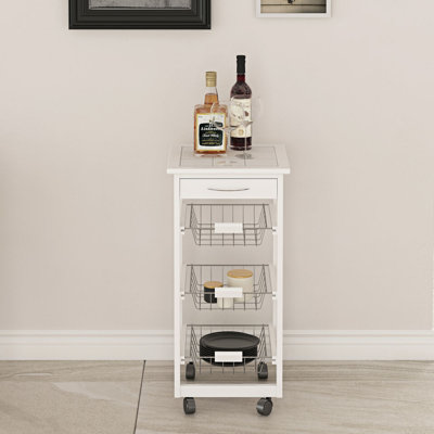 Ryatt Wood Bar Cart