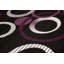 Tapis géométrique prune Gober-696177317