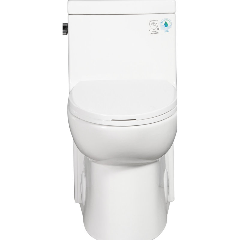 Couvercle de réservoir de toilette en plastique - Pièce de rénovation de salle de bain blanche