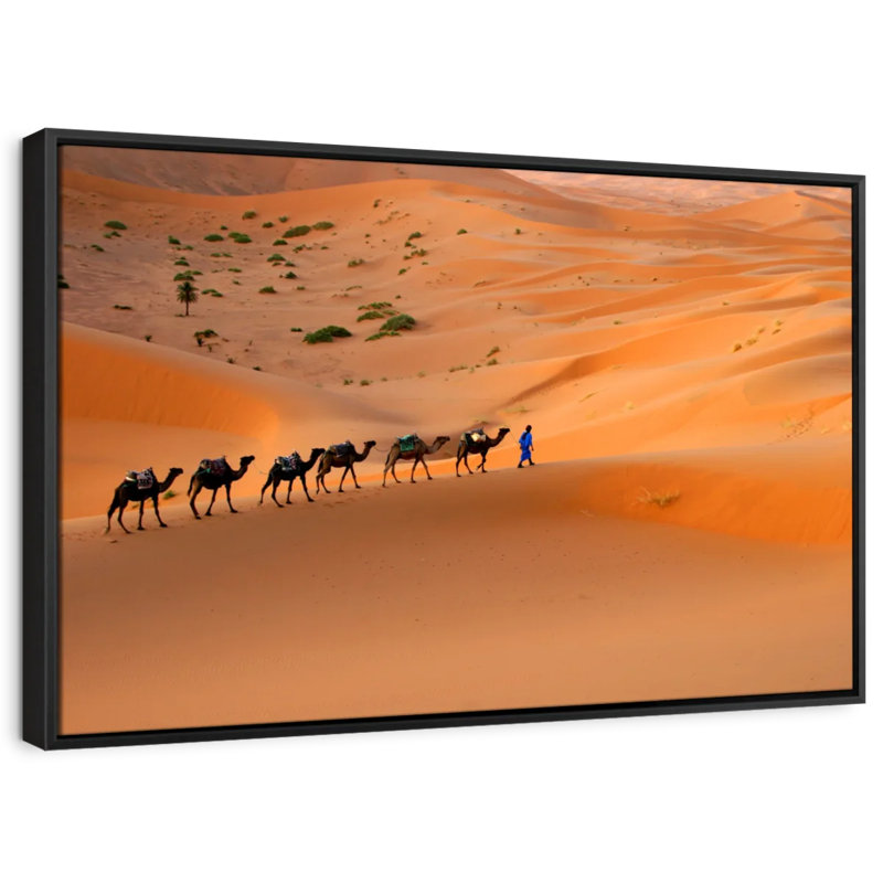 Sahara Desert Canvas Print, 9" H x 13" W