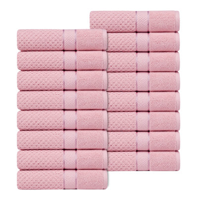 Collection de serviettes de bain texturées 100% coton Obed