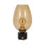 Lampe de table en verre 16 po Mikeno