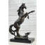 Statue étalon sauvage Stathelle