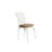 3 Piece Bistro Set, 1 Table And 2 Chairs With Cushion-1514698038
