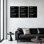 Motivation de décorations murales inspirantes, décorations murales de bureau, affiches, impressions, 3 pièces, décor de chambre à coucher, salon, photo sur toile, peinture murale, décoration de la maison, œuvre d'art encadrée (l 36 po x H 16 po)