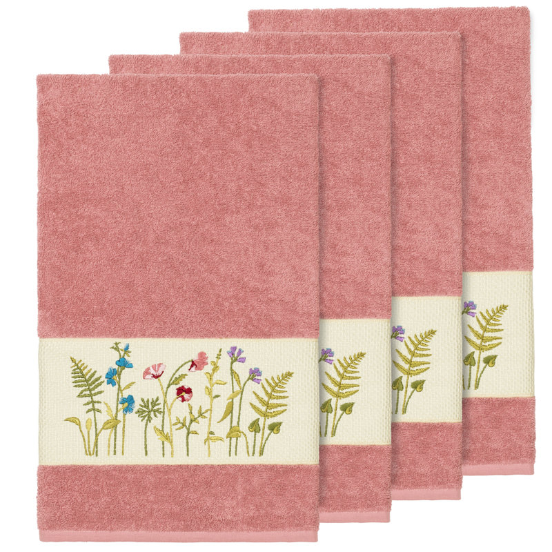 Serenity Midweight Bath Towel, Tea Rose