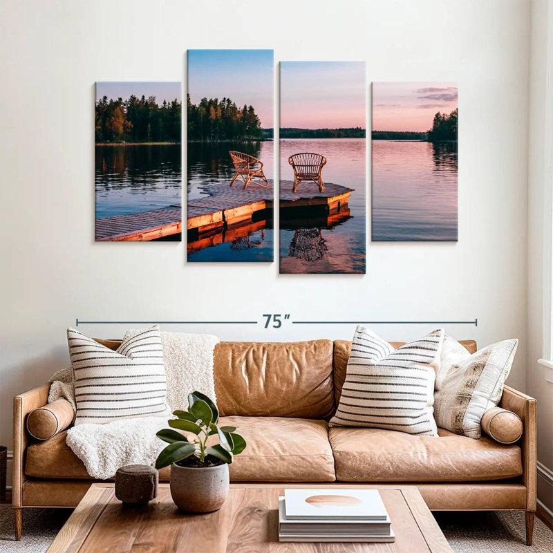 Chaises Aletra sur le quai finlandais, H 42 po x l 68 po