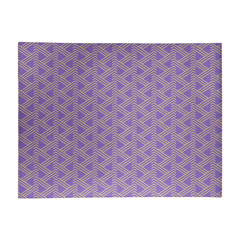 Chenille Geometric Indoor Rug, Rectangle 8' x 10'
