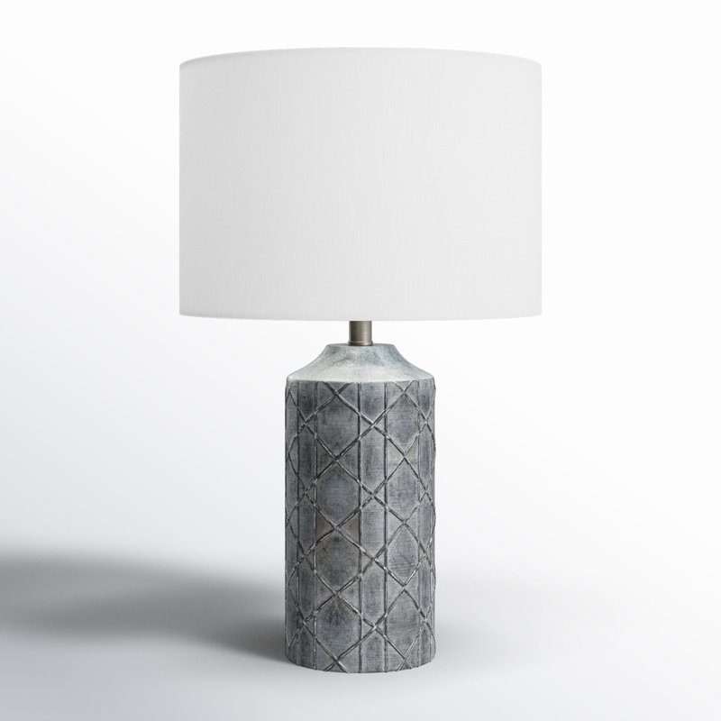 Arianis Resin Table Lamp, Blue